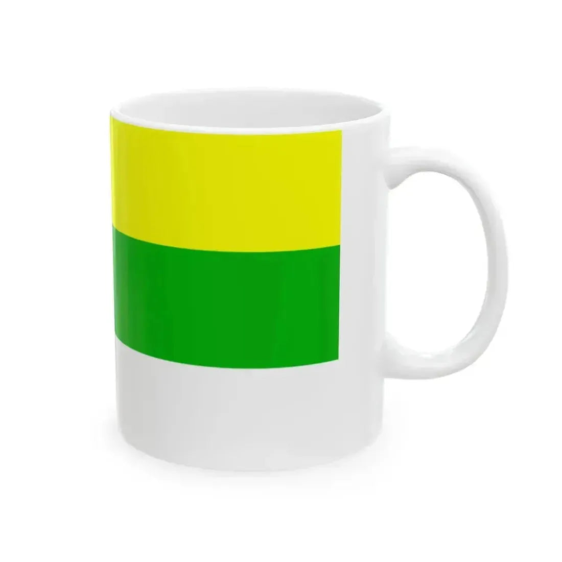 BanderaPuyango (Ecuador) White Coffee Mug - Go Mug Yourself