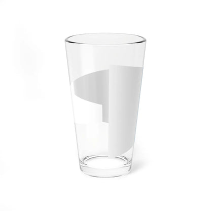 Banderín comandante de la división naval armada Argentina (Argentina) Pint Glass 16oz - Go Mug Yourself