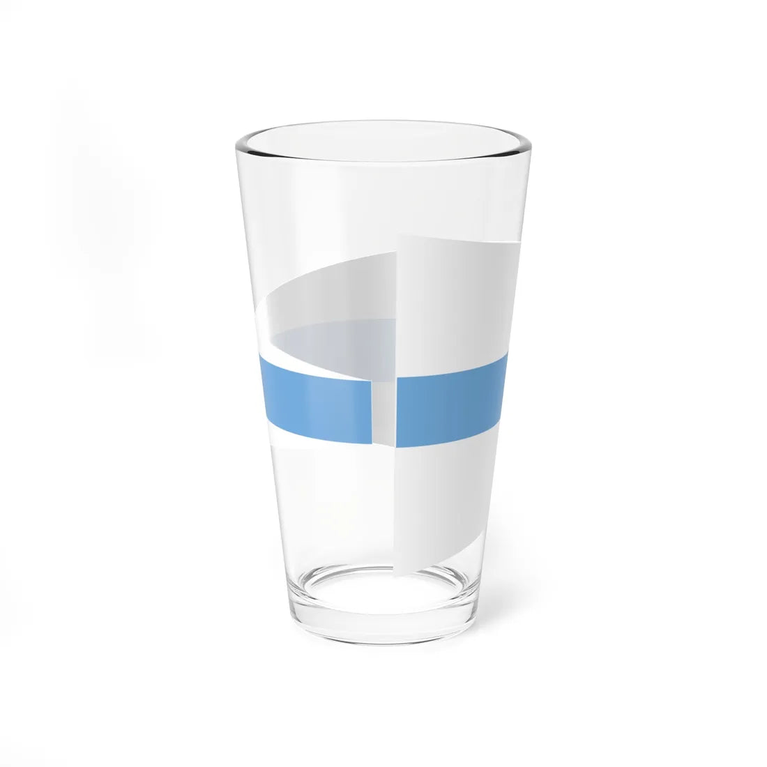 Banderín comandante fuerza operativa armada Argentina (Argentina) Pint Glass 16oz - Go Mug Yourself
