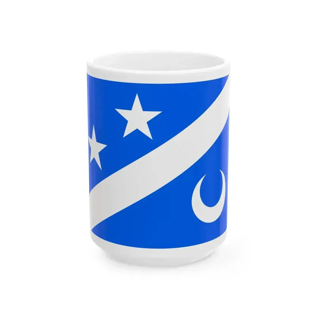Bandiera Alvignano (Italy) White Coffee Mug 15oz - Go Mug Yourself