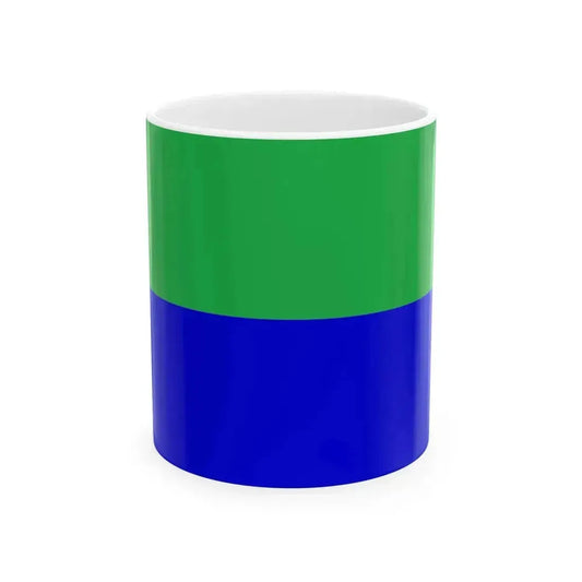 Bandiera Chiavari (Italy) White Coffee Mug 11oz - Go Mug Yourself