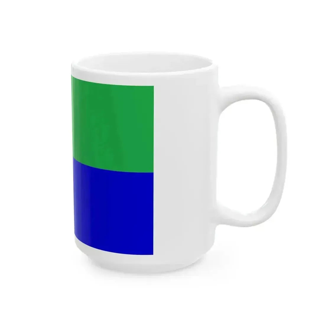 Bandiera Chiavari (Italy) White Coffee Mug - Go Mug Yourself