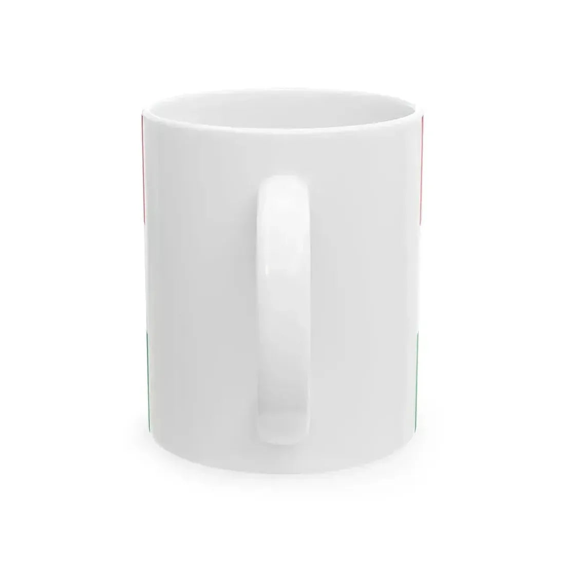Bandiera della Giovine Italia (Italy) White Coffee Mug - Go Mug Yourself