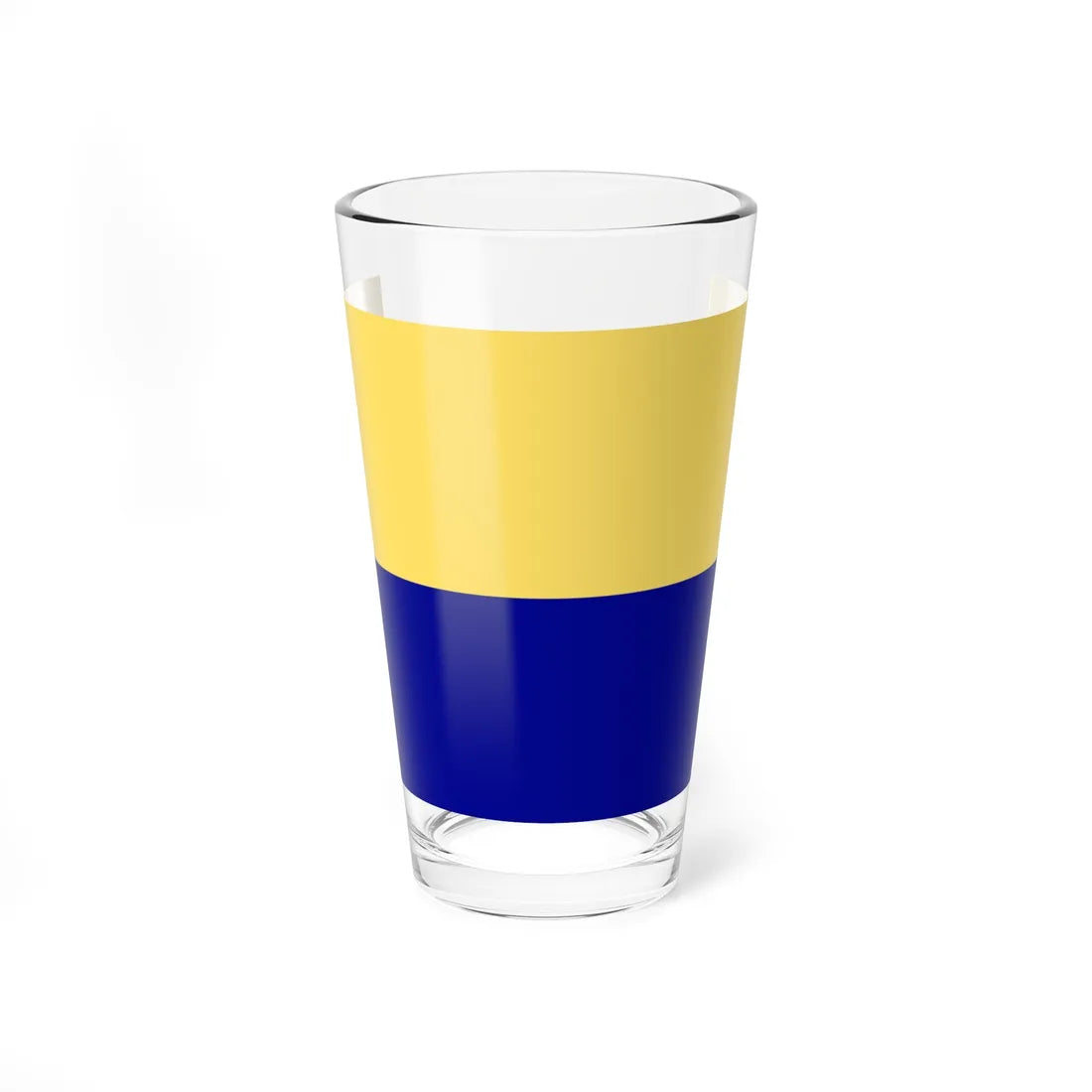 Bandiera di Albissola Marina (Italy) Pint Glass 16oz 16oz - Go Mug Yourself