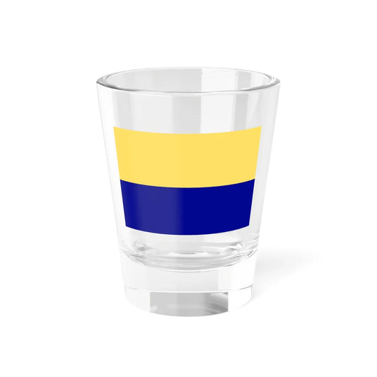 Bandiera di Albissola Marina (Italy) Shot Glass 1.5oz 1.5oz - Go Mug Yourself