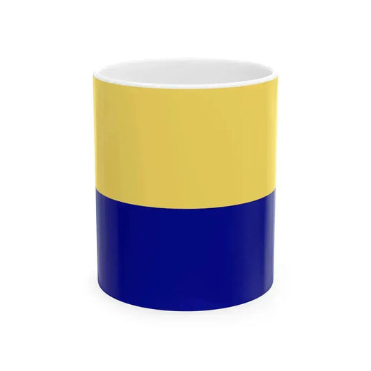 Bandiera di Albissola Marina (Italy) White Coffee Mug 11oz - Go Mug Yourself