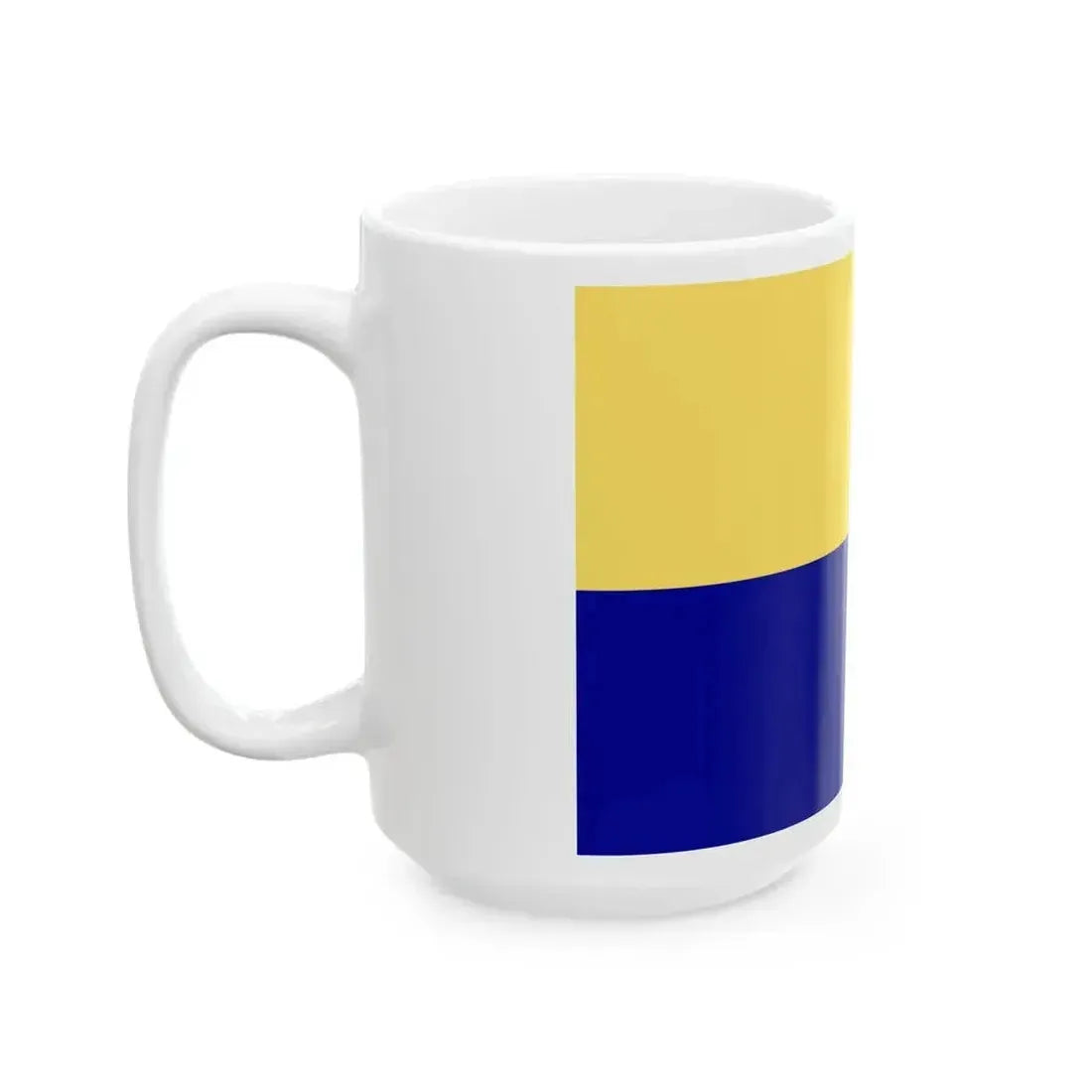 Bandiera di Albissola Marina (Italy) White Coffee Mug - Go Mug Yourself