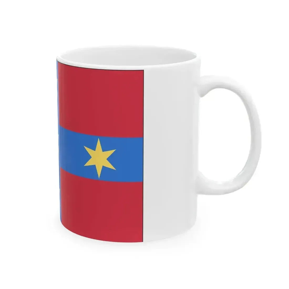 Bandiera di Camporosso non ufficiale (Italy) White Coffee Mug - Go Mug Yourself