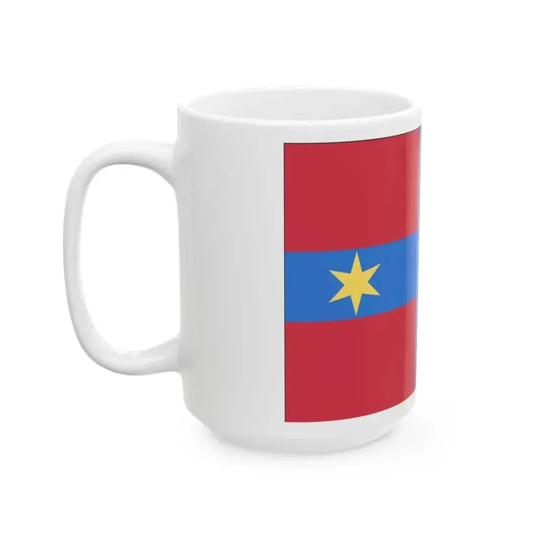 Bandiera di Camporosso non ufficiale (Italy) White Coffee Mug - Go Mug Yourself