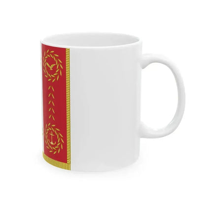 Bandiera di combattimento per le Forze Armate della Repubblica Sociale Italiana (Italy) White Coffee Mug - Go Mug Yourself