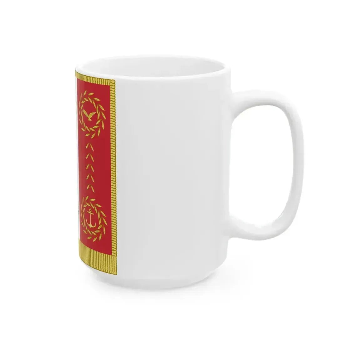 Bandiera di combattimento per le Forze Armate della Repubblica Sociale Italiana (Italy) White Coffee Mug - Go Mug Yourself