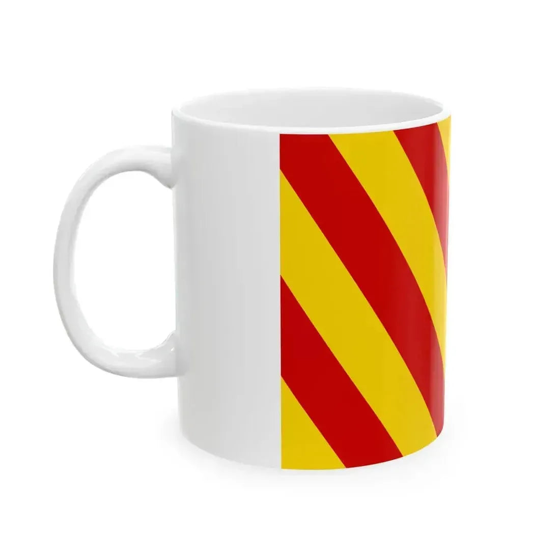 Bandiera di Finale Ligure (Italy) White Coffee Mug - Go Mug Yourself