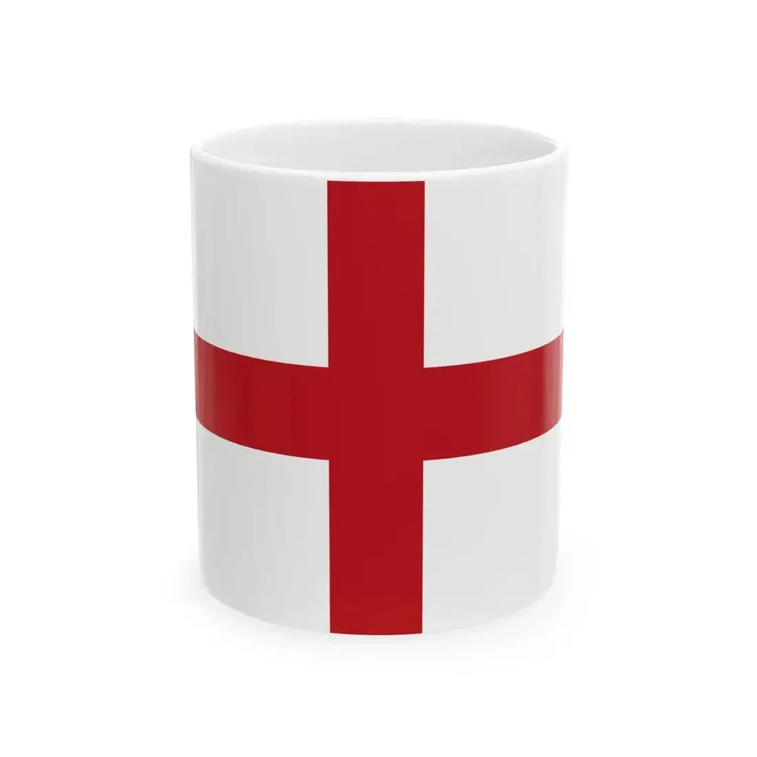 Bandiera di Genova 3-2 (Italy) White Coffee Mug 11oz - Go Mug Yourself