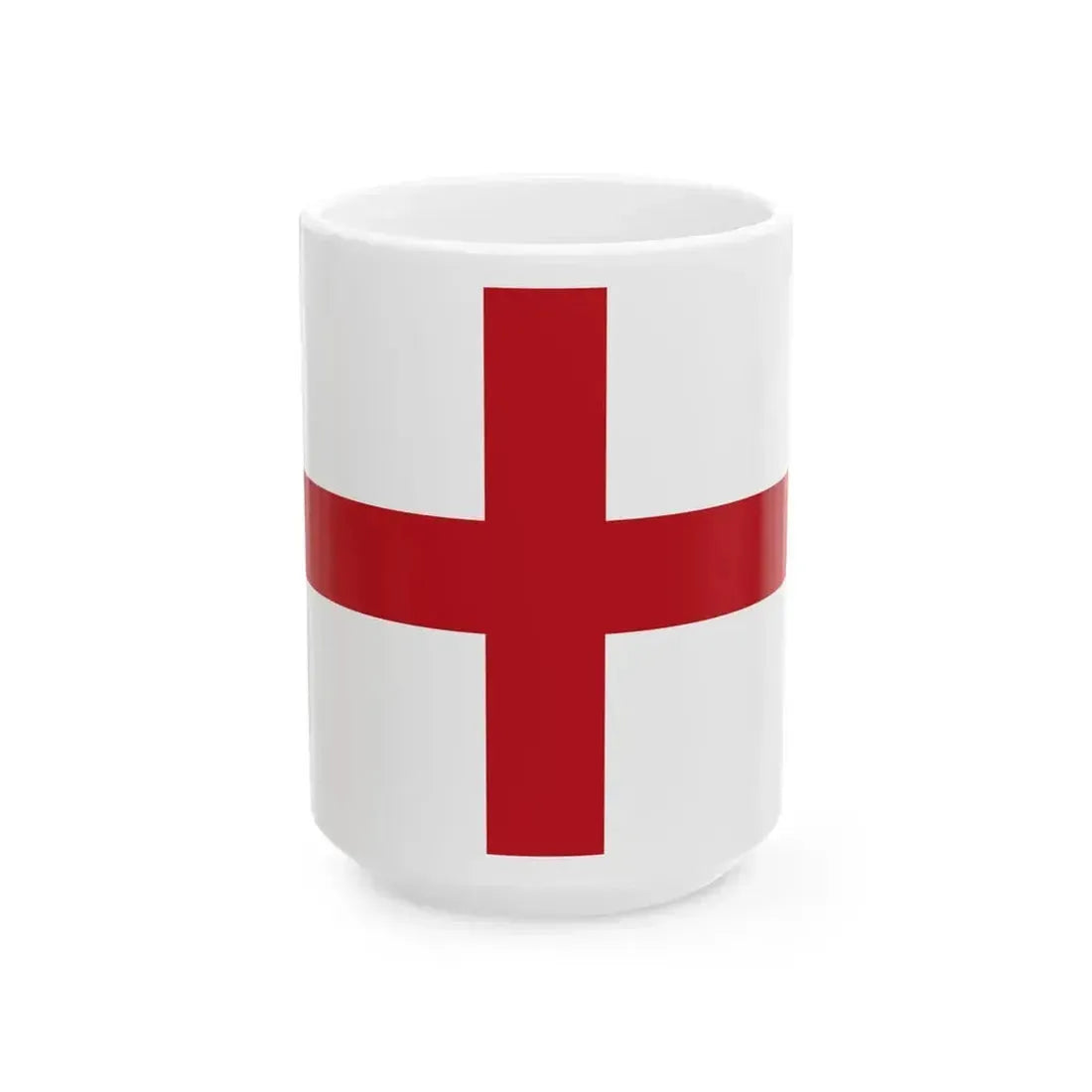 Bandiera di Genova 3-2 (Italy) White Coffee Mug 15oz - Go Mug Yourself