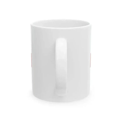 Bandiera di Genova 3-2 (Italy) White Coffee Mug - Go Mug Yourself