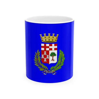 Bandiera di Imperia (Italy) White Coffee Mug 11oz - Go Mug Yourself