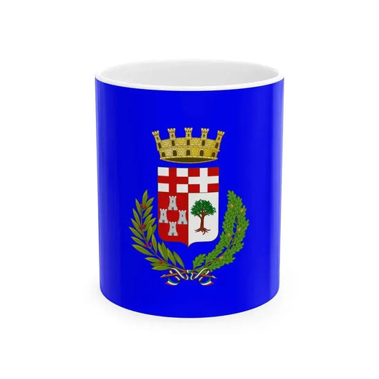 Bandiera di Imperia (Italy) White Coffee Mug 11oz - Go Mug Yourself