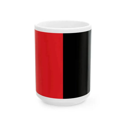 Bandiera di Loano (Italy) White Coffee Mug 15oz - Go Mug Yourself
