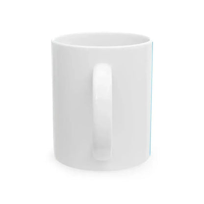 Bandiera di Recco (Italy) White Coffee Mug - Go Mug Yourself