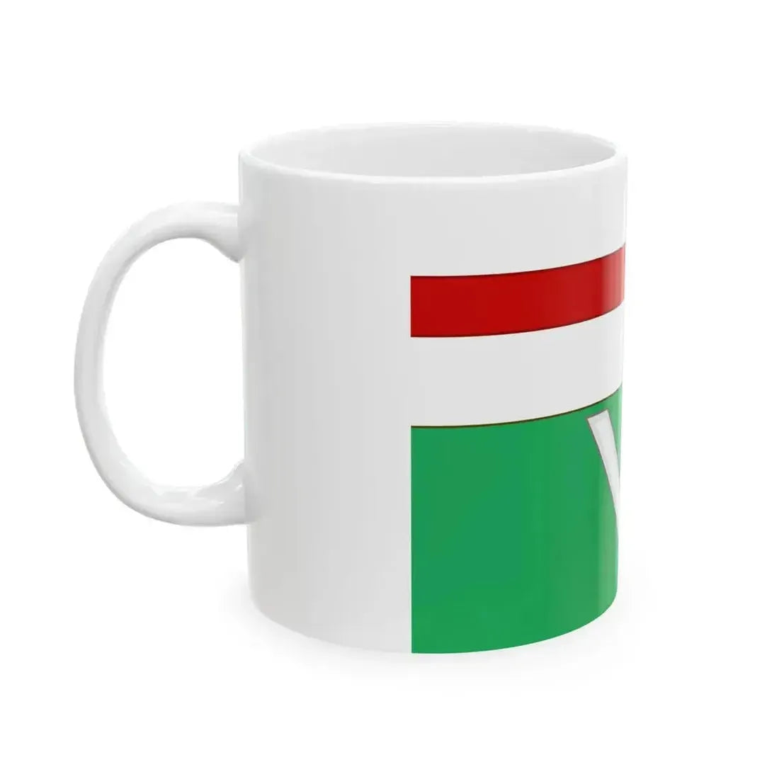 Bandiera di Varazze (Italy) White Coffee Mug - Go Mug Yourself