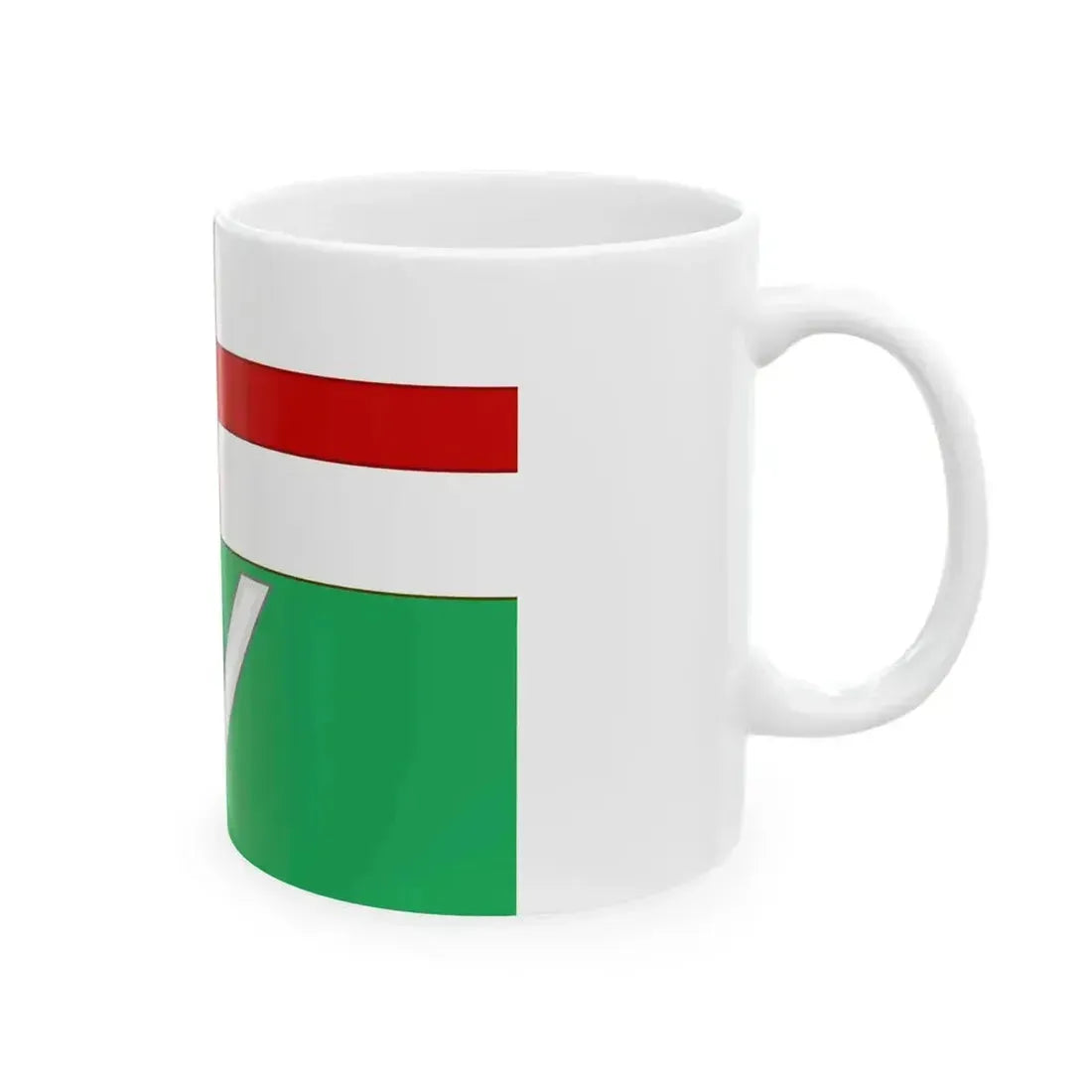 Bandiera di Varazze (Italy) White Coffee Mug - Go Mug Yourself