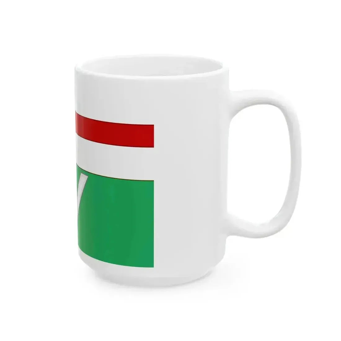 Bandiera di Varazze (Italy) White Coffee Mug - Go Mug Yourself