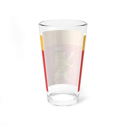 Bandiera di Ventimiglia (Italy) Pint Glass 16oz - Go Mug Yourself