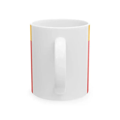 Bandiera di Ventimiglia (Italy) White Coffee Mug - Go Mug Yourself