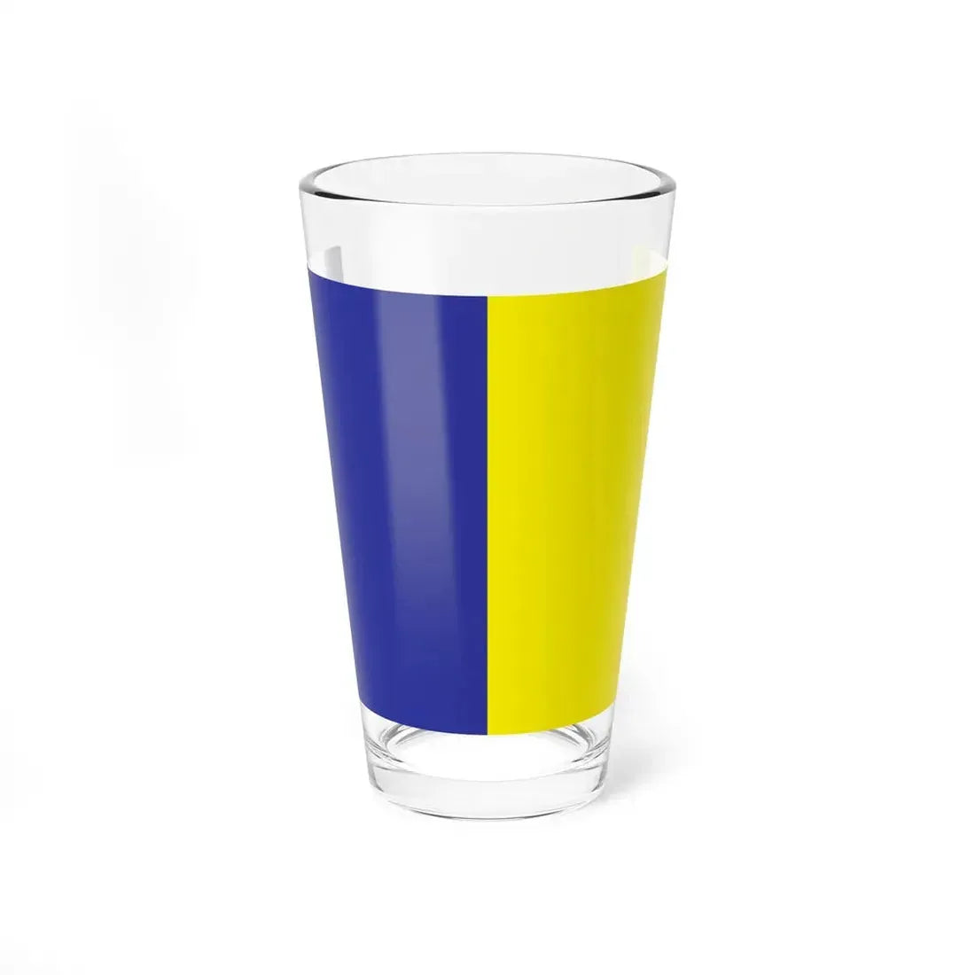 Bandiera di Zoagli (Italy) Pint Glass 16oz 16oz - Go Mug Yourself