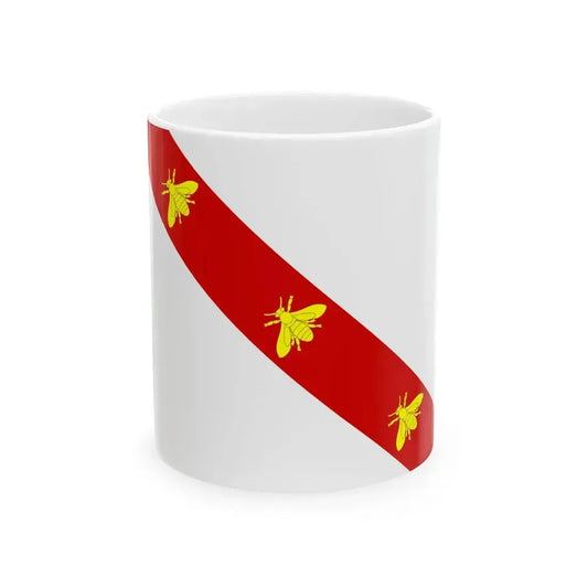Bandiera Elba (Italy) White Coffee Mug 11oz - Go Mug Yourself