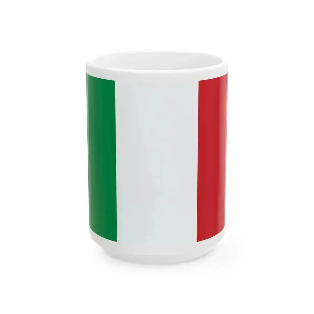 Bandiera italiana foto (Italy) White Coffee Mug 15oz - Go Mug Yourself