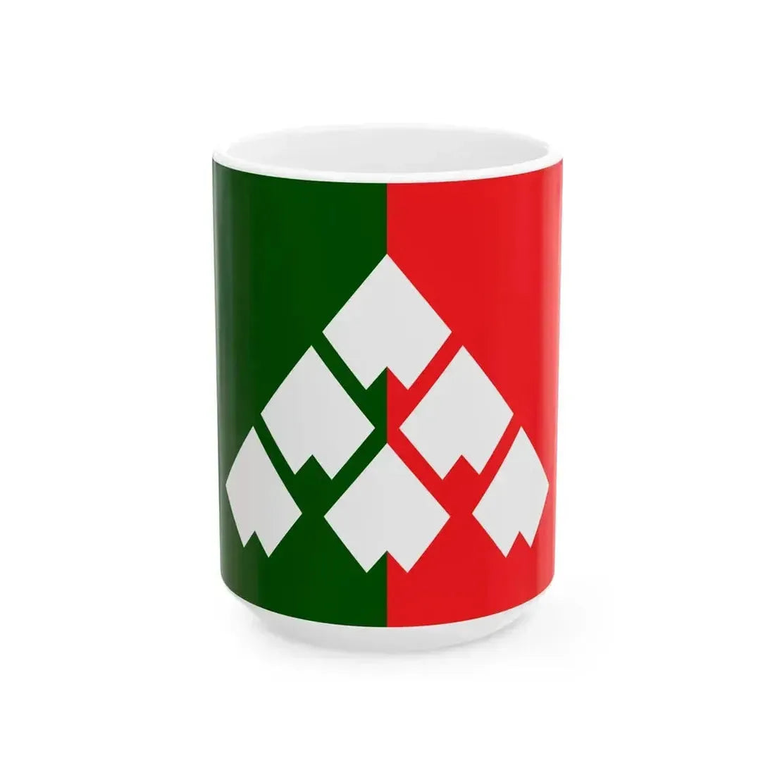 BandieraCarniaProposta (Italy) White Coffee Mug 15oz - Go Mug Yourself