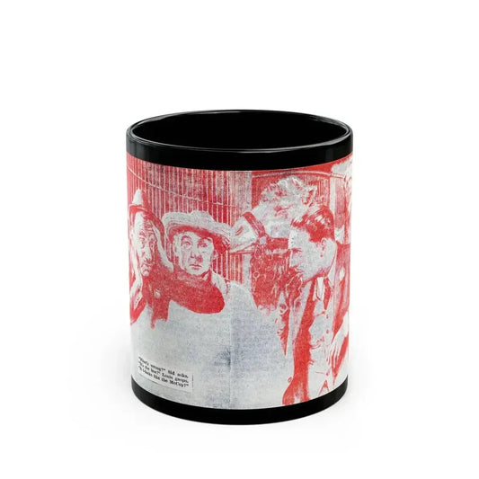 Bang It Out of Town (1), Blue Book Magazine, May 1940 - Black Coffee Mug 11oz - Go Mug Yourself