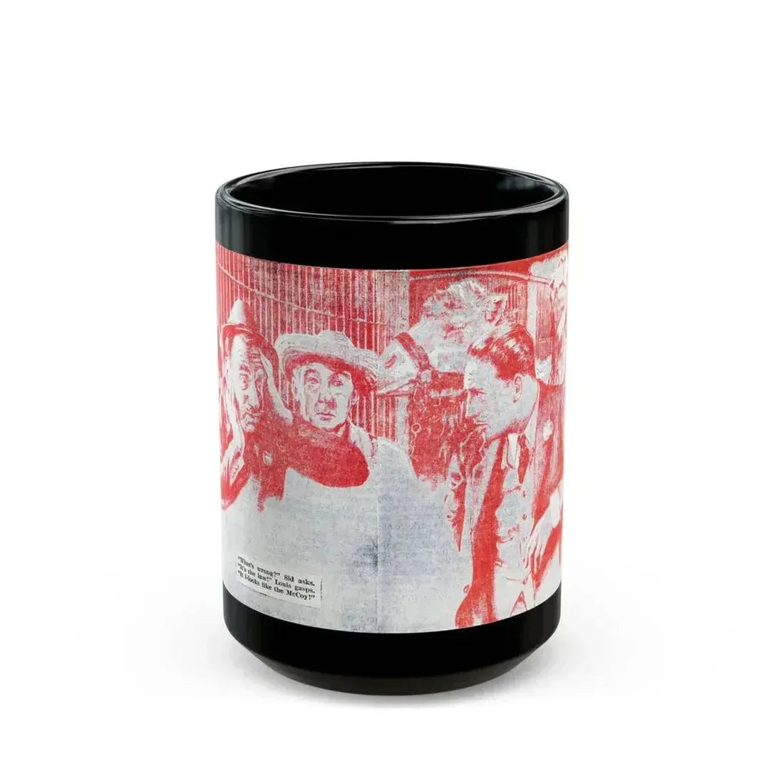 Bang It Out of Town (1), Blue Book Magazine, May 1940 - Black Coffee Mug 15oz - Go Mug Yourself