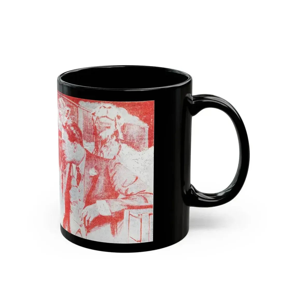 Bang It Out of Town (1), Blue Book Magazine, May 1940 - Black Coffee Mug - Go Mug Yourself