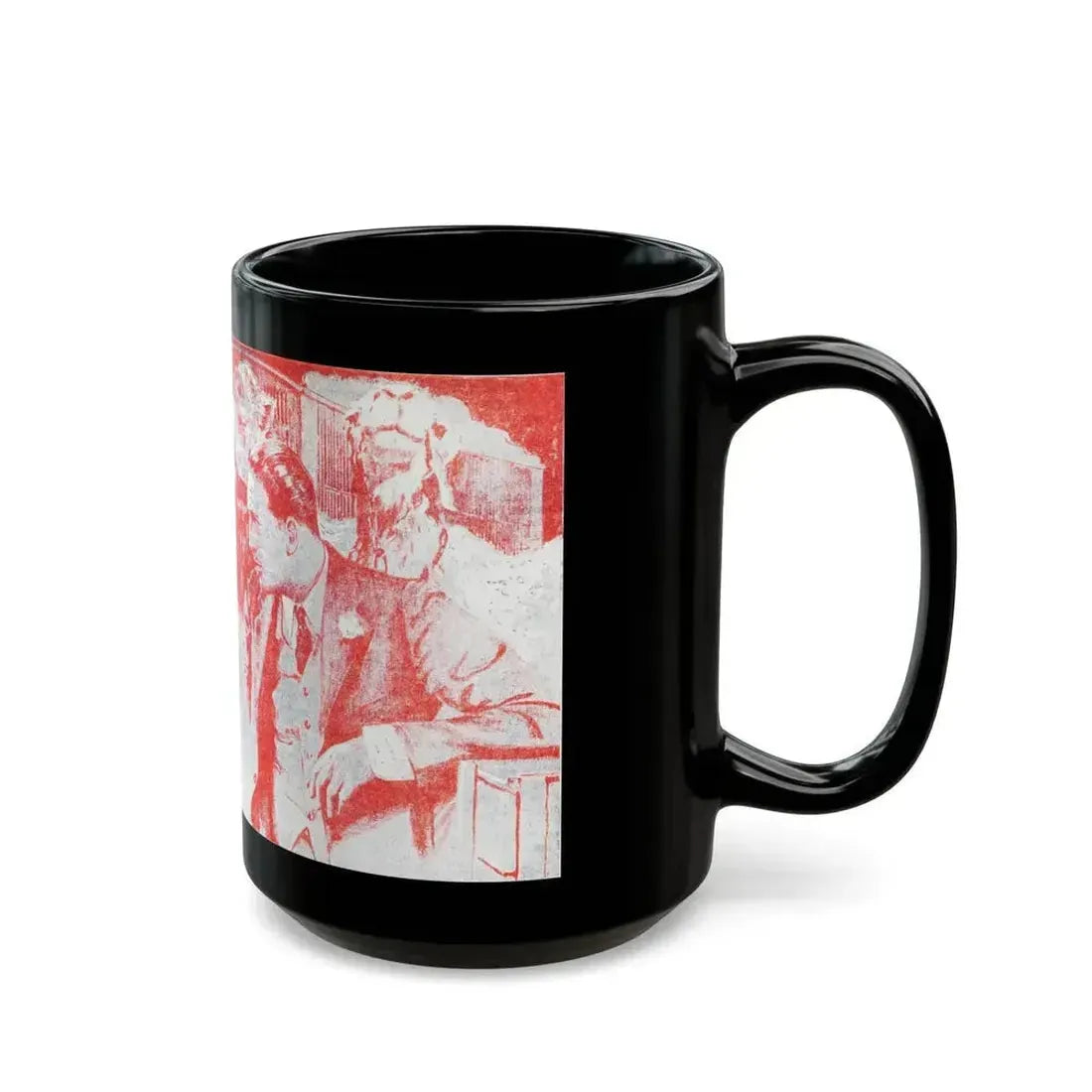 Bang It Out of Town (1), Blue Book Magazine, May 1940 - Black Coffee Mug - Go Mug Yourself