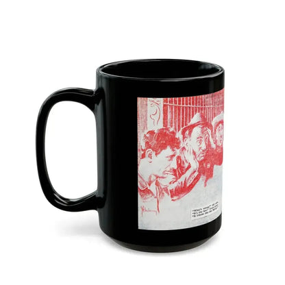 Bang It Out of Town (1), Blue Book Magazine, May 1940 - Black Coffee Mug - Go Mug Yourself