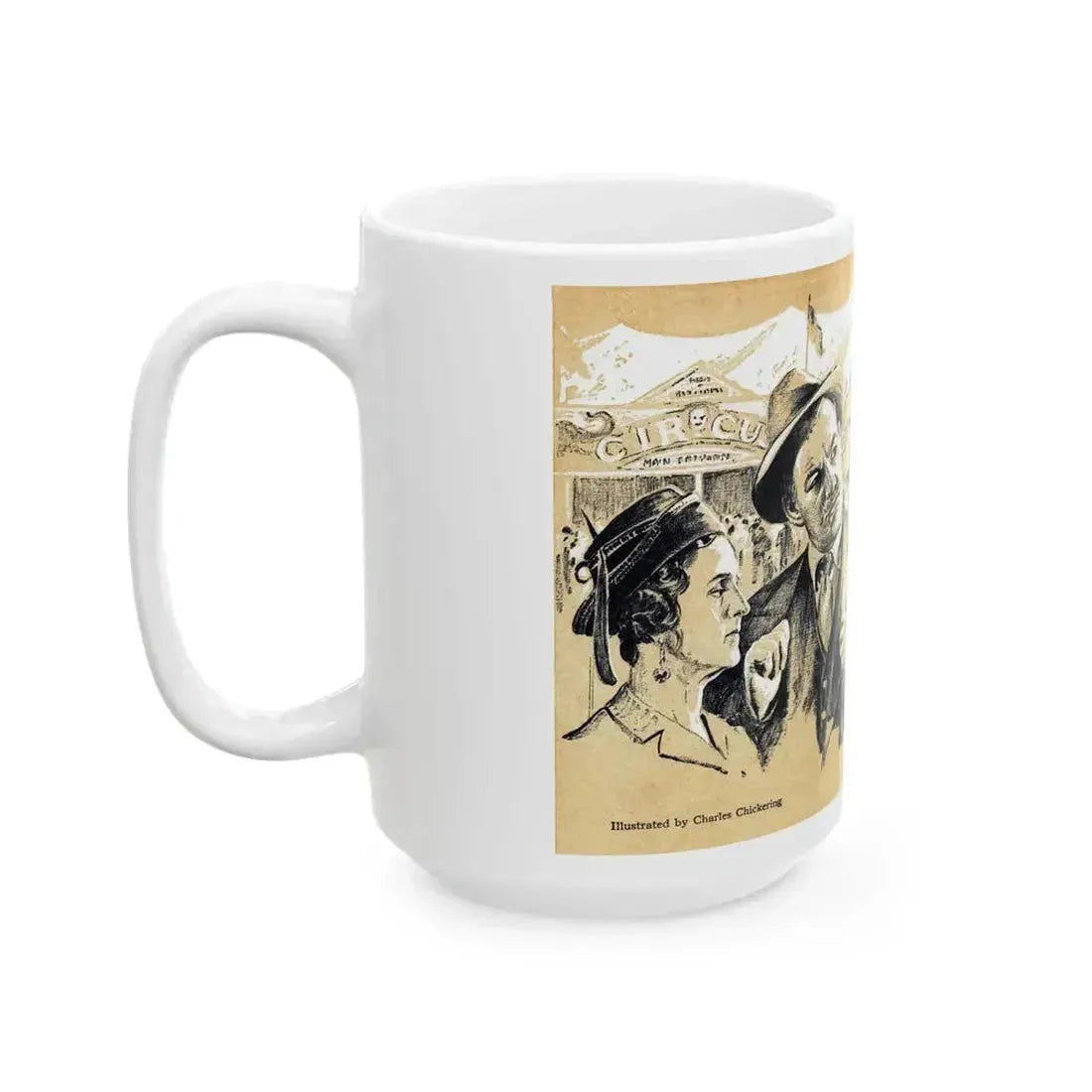 Bang It Out of Town (2), Blue Book Magazine, May 1940 - White Coffee Mug - Go Mug Yourself