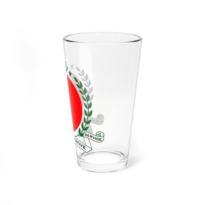Bangladesh Administrative Service BAS Seal (Bangladesh) (Coat of Arms) Pint Glass 16oz - Go Mug Yourself