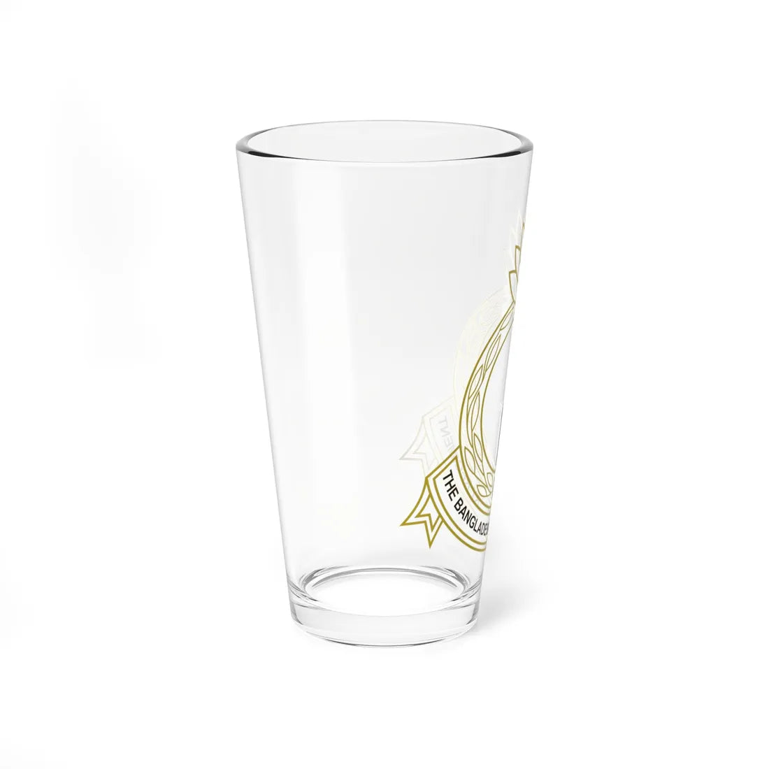 Bangladesh Infantry Regiment Insignia (Bangladesh) (Coat of Arms) Pint Glass 16oz - Go Mug Yourself