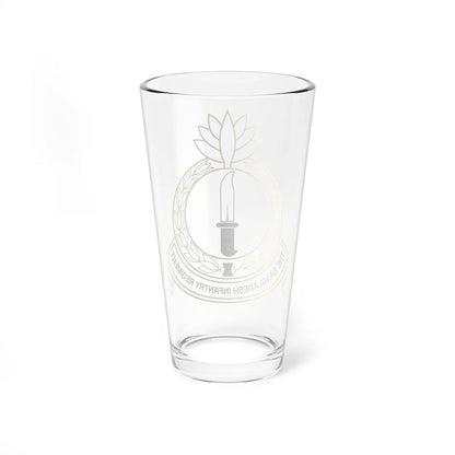 Bangladesh Infantry Regiment Insignia (Bangladesh) (Coat of Arms) Pint Glass 16oz - Go Mug Yourself