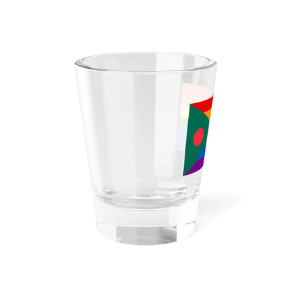 Bangladesh LGBT rainbow flag (Bangladesh) Shot Glass 1.5oz - Go Mug Yourself