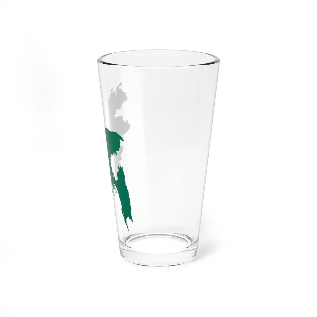 Bangladesh Map Flag (Bangladesh) Pint Glass 16oz - Go Mug Yourself