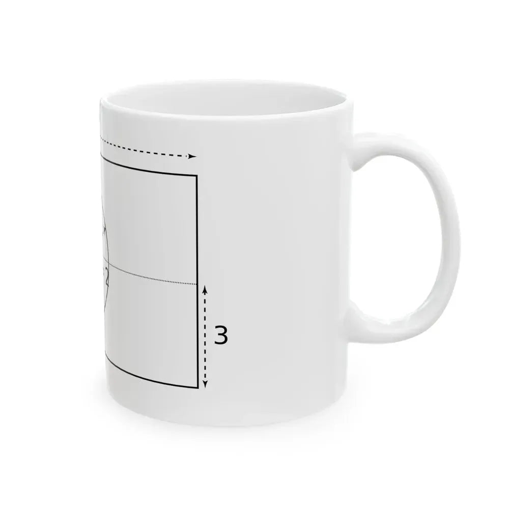 Bangladesh National Flag construct (Bangladesh) White Coffee Mug - Go Mug Yourself
