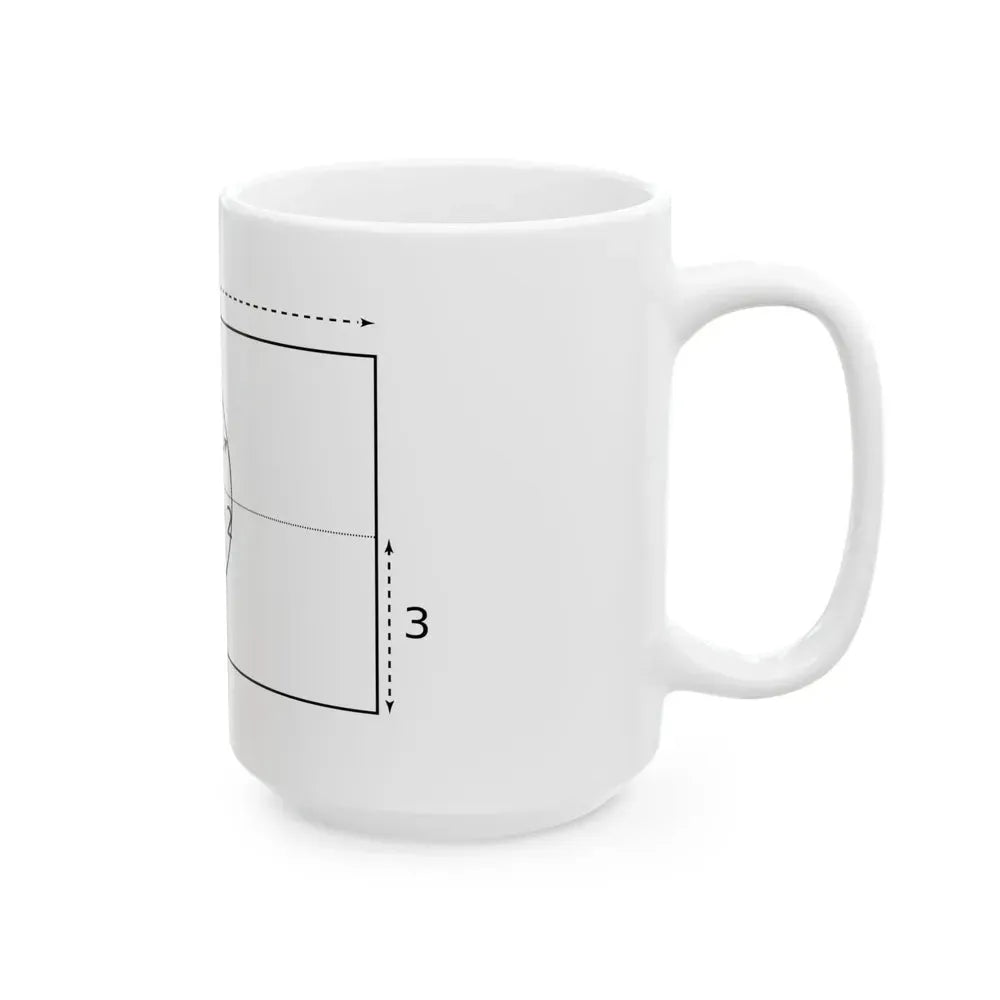 Bangladesh National Flag construct (Bangladesh) White Coffee Mug - Go Mug Yourself