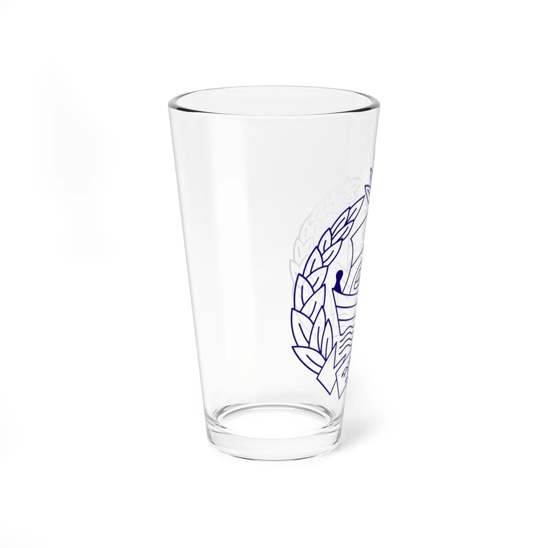 Bangladesh Police Emblem 1972-2003 2009-2025 (Bangladesh) (Coat of Arms) Pint Glass 16oz - Go Mug Yourself