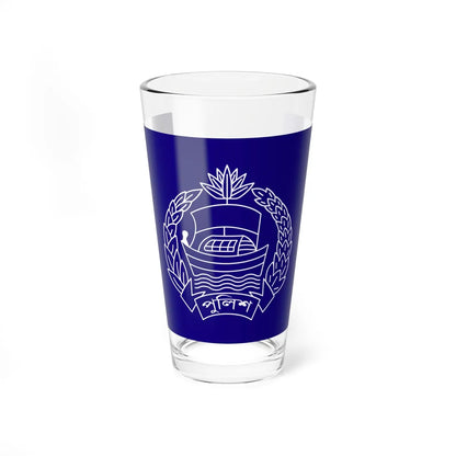 Bangladesh Police Flag (Bangladesh) Pint Glass 16oz 16oz - Go Mug Yourself