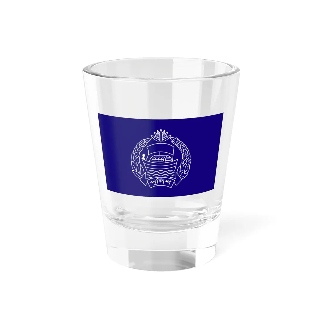 Bangladesh Police Flag (Bangladesh) Shot Glass 1.5oz 1.5oz - Go Mug Yourself