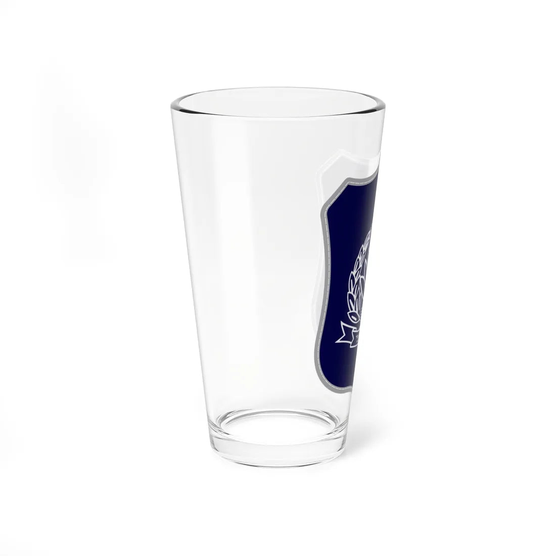 Bangladesh Police Insignia Patch (Bangladesh) (Coat of Arms) Pint Glass 16oz - Go Mug Yourself
