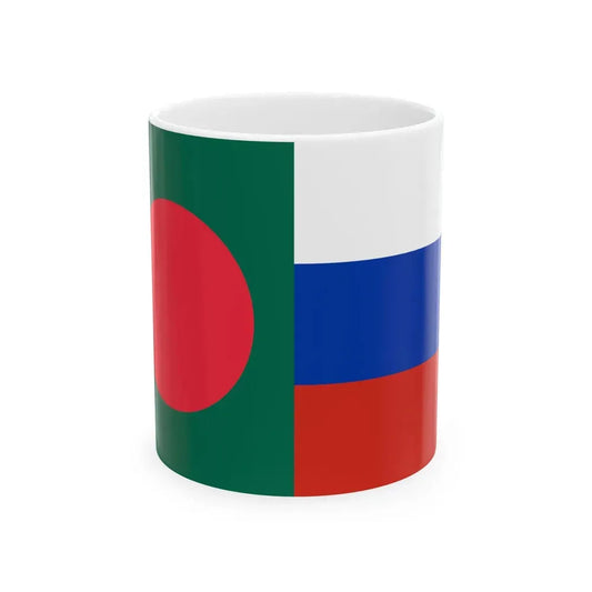 Bangladesh-Russia-Flags (Bangladesh) White Coffee Mug 11oz - Go Mug Yourself
